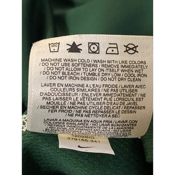 Nike Athletic Shirt Mens XL Used Green Dri-Fit 379155-347 *Couple Snags - Picture 9 of 16